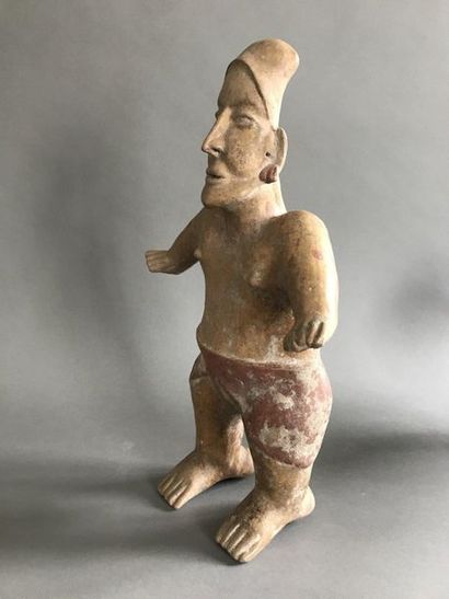 null STANDING ANTHROPOMORPHIC STATUE

Culture Jalisco, Western Mexico

Protoclassical,...