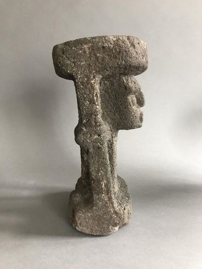 null SMALL BRAZIER OR ANTHROPOMORPHIC METATE

Culture Veracruz, Gulf Coast, Mexico

Classical,...