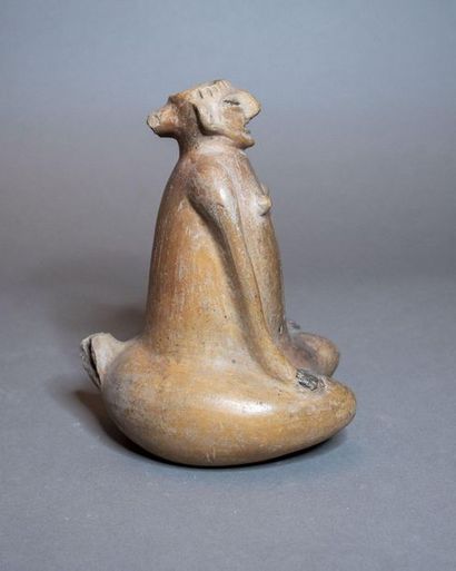 null VASE DEPICTING A SQUATTING WOMAN

Tlatilco Culture, Central High Plateau of...