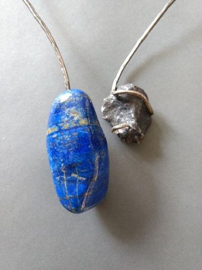 Angela Pintaldi Angela Pintaldi

Collier

Argent et lapis-lazuli

Poids brut : 200,3...