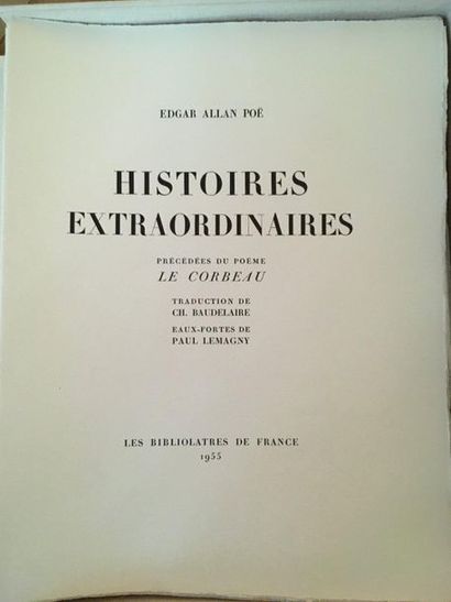 HOMERE - ODYSSEE Illustrations by GEORGES DE ROCHEGROSSE Paris, Librairie des amateurs...