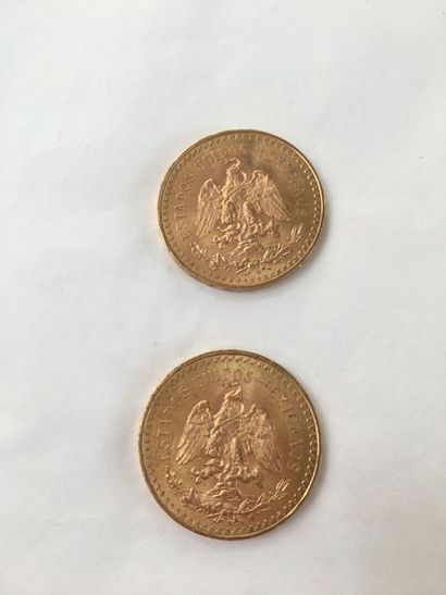 null Deux pièces d'or 50 pesos

1946

83g