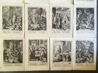 null Raphael SADELER II (1584-1632)_x000D_


Suite de 13 gravures gravures_x000D_


Sur...