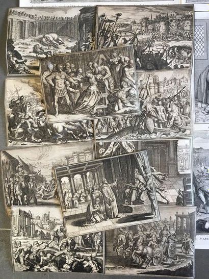 null Lot de 20 gravures du XVIIème siècle :_x000D_


Bernard PICART (1673-1711)


Cérémonies...