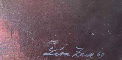 null Léon ZACK (1892-1980)_x000D_


Sans titre_x000D_


Huile sur toile


Signée...