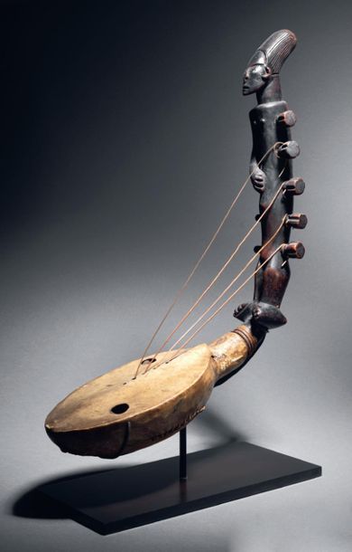 Ɵ Nedumu Harp, Mangbetu People, North-West...