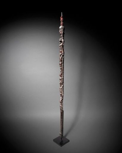 null Ɵ Batak magic staff, Tunggal Panaluan, Sumatra, Indonesia
Probably late 19th...