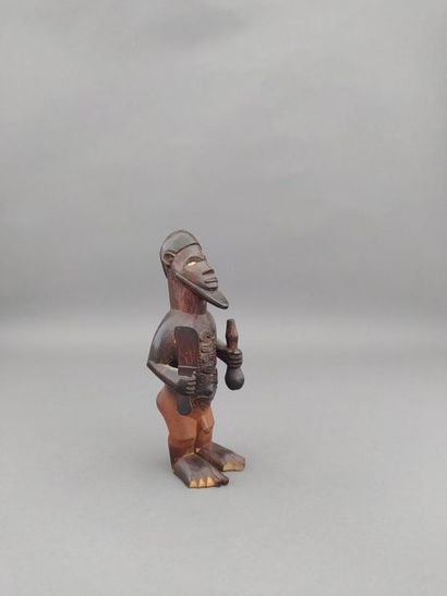 null Statuette Bembe, Congo

Epoque présumée : début XXe siècle

Bois







H. 14,5...