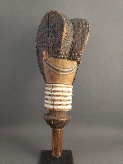 null Kuyu anthropomorphic puppet, DRC

Presumed date: late 19th - early 20th century

Wood,...