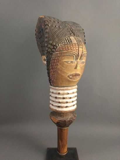 null Kuyu anthropomorphic puppet, DRC

Presumed date: late 19th - early 20th century

Wood,...