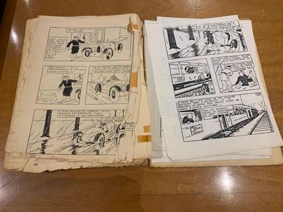 null HERGE. - The adventures of TINTIN reporter of the "Petit Vingtième" in the Land...
