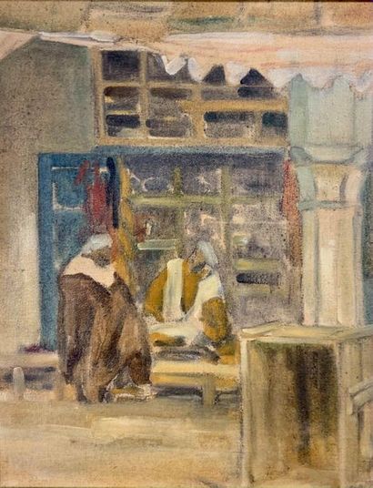 Henri HOURTAL (1877-1944) Henri HOURTAL (1877-1944) workshop of 
Two women
Oil on...