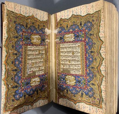 null Qur'an
Ottoman Empire
Signed and dated 1150H/1736-7
Original binding