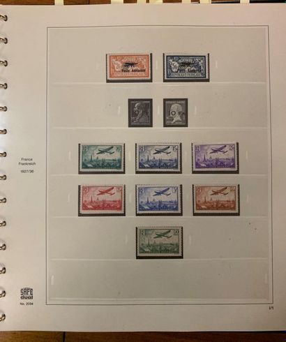 null FRANCE Issues 1859/2012: Beautiful collection of mint and cancelled stamps:...