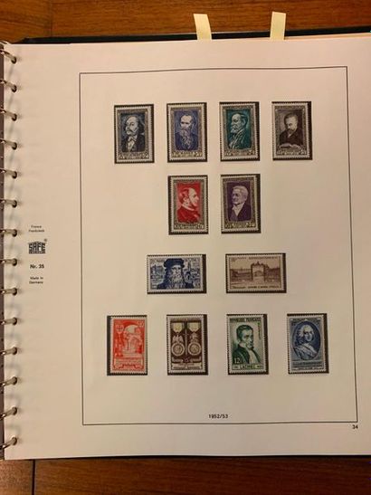 null FRANCE Issues 1940/2012: Nice collection of mint stamps mainly without hinge,...