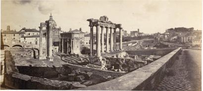 JAMES ANDERSON (1813-1877) Album «Rome» Rome (Spithover), années 1860 Album relié...