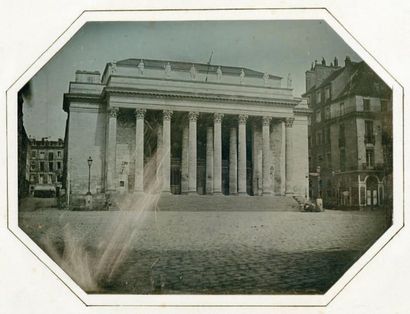 DAGUERRÉOTYPISTE DE NANTES Théâtre Graslin, Nantes, avant 1842 Daguerréotype pleine...