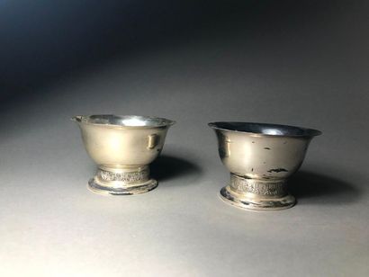 null Léon MAEGHT

Set of 2 cups in 925° sterling silver

P. 160 g