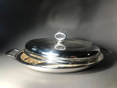 null LANCEL

Covered vegetable dish in silvery metal