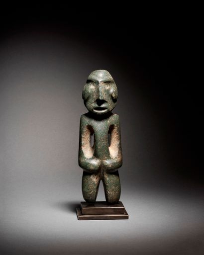 null FIGURE STANDING AT STAINLESS ARM
MEZCALA CULTURE, STATE OF GUERRERO, MEXICO
RECENT...