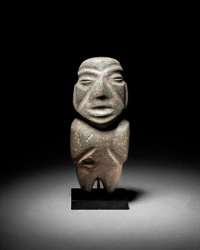 null STANDING FIGURE
CHONTAL CULTURE, STATE OF GUERRERO, MEXICO
RECENT PRECLASSICAL,...