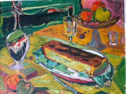 Roger LIMOUSE Still life
Oil on canvas
Signed top right
55x65 cm.