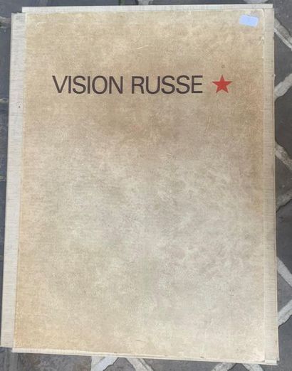 VISION RUSSE I Poems by Vélémir Shlebnikov
Paris, Éditions Art-C.C., 1972-73