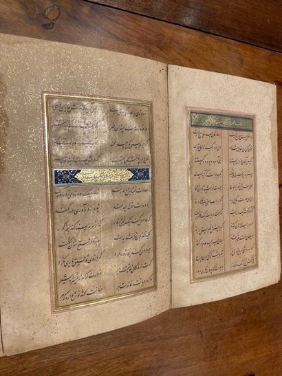 Manuscrit Persan: Bustan de Shaykh Muslih Al-Din Sa’di Shirazi (1184-1291) 
Manuscrit...