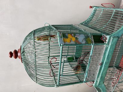 Cage à oiseaux 
Cage à oiseaux 

En bois vert 


