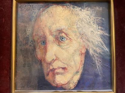 Michel CIRY (1919-2018) "Saül"
Huile sur toile signée en bas à gauche contresignée...