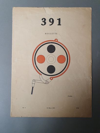 null REVUE. 391. Directeur Francis Picabia, Barcelone, numéro 4 du 25 mars 1917....