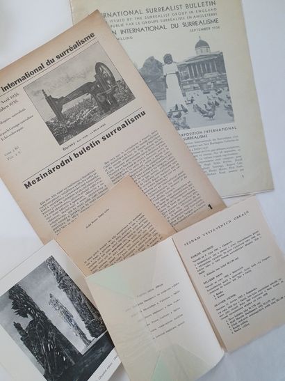 [SURRÉALISME]. BULLETIN INTERNATIONAL DU SURRÉALISME. Prague, 1935. In-4, agrafé.
Publié...