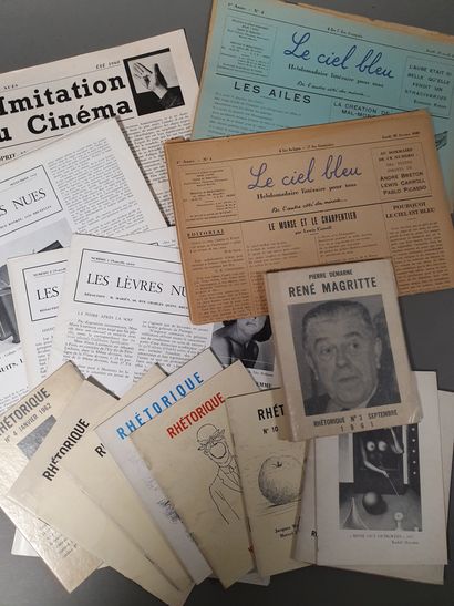 null REVUE. LE CIEL BLEU. Comité de rédaction: Paul Colinet, Marcel Marien, René...