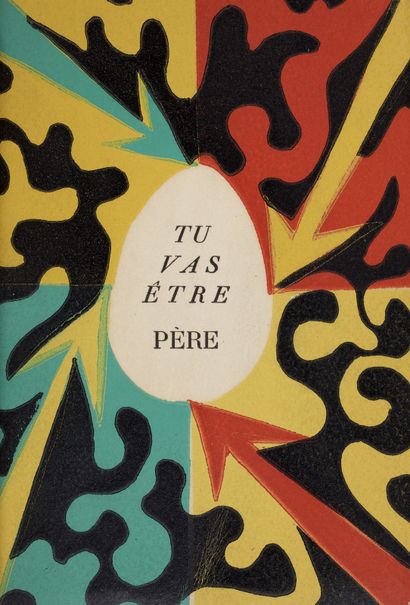 MICHAUX Henri. TU VAS ÊTRE PÈRE d'un certain Plume. [Pierre Bettencourt]. In-12,...