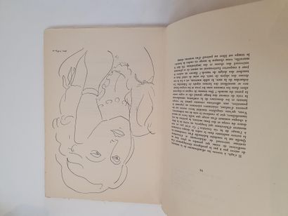 TZARA Tristan. MATISSE Henri. MIDI WINNERS. Poems. Six drawings by Henri Matisse....