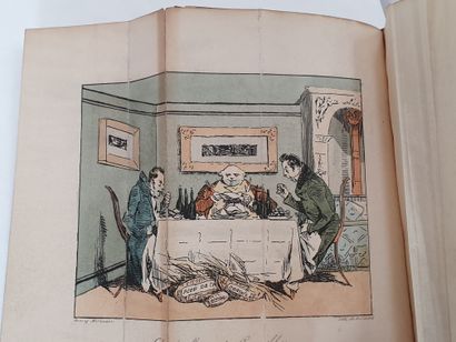 MARTIN (Alexandre). Oyster lover's manual. Paris, Audot, 1828. In-18, hazelnut morocco,...