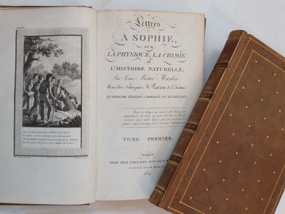 MARTIN (Louis-Aime). Lettres à Sophie, sur la physique, la chimie et l'histoire naturelle....