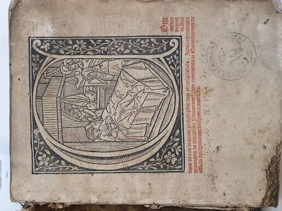 null INCUNABLE. — BOÈCE. De consolatione philosophie. Lyon, Jehan de Vingle, 15 juillet...