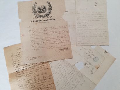 [HUGO Victor]. 3 Lettres de personnalités polonaises adressées à Victor Hugo.
- Léonard...