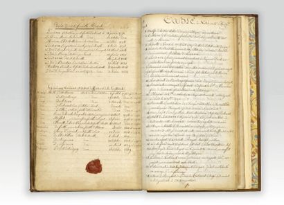 CHOUANNERIE. — GOURLET Pierre-Michel. [Mémoires]. Manuscrit sur papier, in-folio...