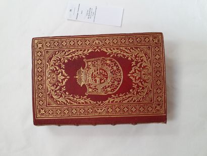 null ALMANACH ROYAL, année 1778. Paris, Le Breton, 1778. In-8, maroquin rouge, large...