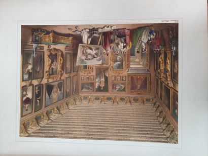 PRICE (Lake). Interiors and exteriors in Venice. Londres, McLean, 1843. Grand in-folio,...