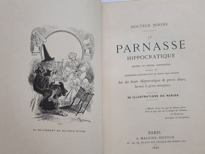 MINIME (Docteur). The Hippocratic Parnassus. A collection of fantasy poems by different...