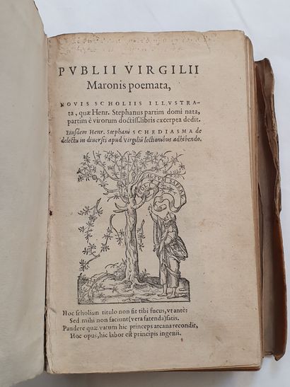 VIRGILE. Poemata, novis scholis illustrata. — HORACE. Poemata, novis scholiis et...