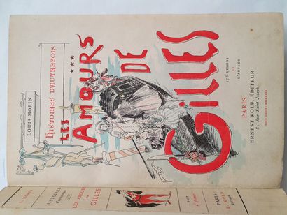 MORIN (Louis). Histoires d'autrefois. Les Amours de Gilles. Paris, Ernest Kolb, s.d....