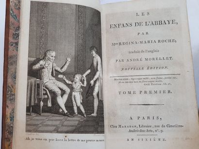 ROCHE (Regina-Maria). Les Enfans de l'abbaye. Nouvelle édition. Paris, Maradan, An...