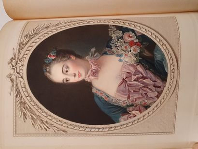 NOLHAC (Pierre de). Louis XV et Madame de Pompadour. Paris, Goupil & Cie, 1903. In-4,...