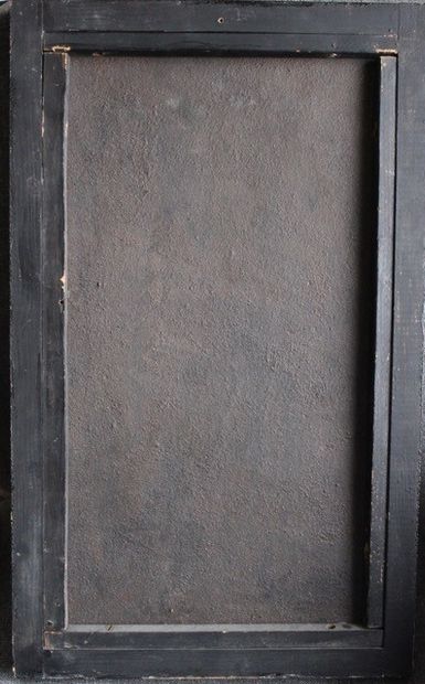 null 
Panneau de laque représentant un grue

41.5 x 22.5 cm 
