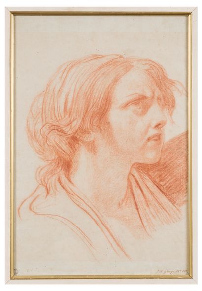 null Jean-Baptiste GREUZE (Attribué à)

Tournus 1725 - Paris 1805

Portrait de jeune...