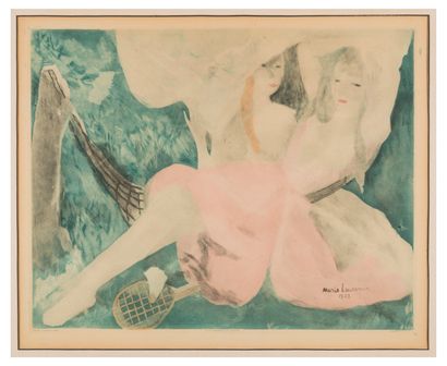 null Jacques VILLON (1875-1963)

Femme au hamac

gravé d'après Marie Laurencin. Aquatinte...